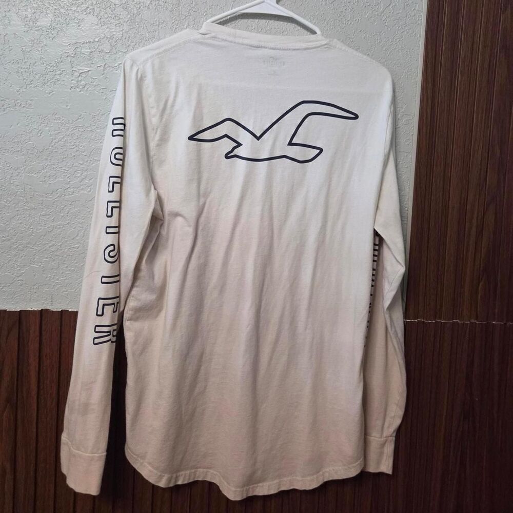 Hollister-co Women's White and Cream Shirt